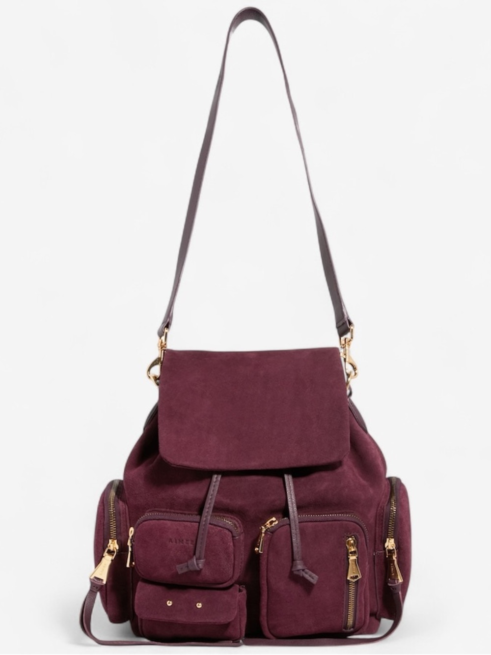 NWT ⭐️ Aimee Kestenberg ⭐️ Away We Go Backpack - Cherry - Picture 5 of 10